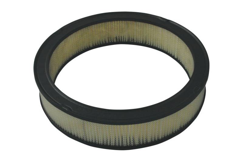 Moroso - Air Filter Element, Round, 14 in Diameter, 3 in Tall, Paper, White, Universal, Each