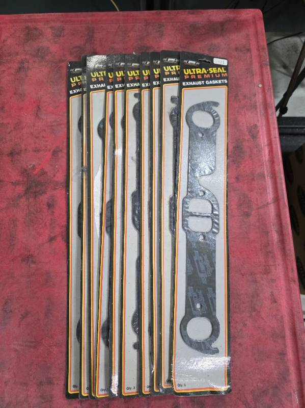 Mr Gasket - 10 Pack Mr Gasket Ultra Seal D-Port Exhaust Gaskets