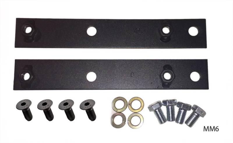 Butler Performance - Butler Performance Pontiac Engine Mount Adapter Kit to put 1969 and earlier Engines in 1970 & Up Chassis, Set BPI-MM6