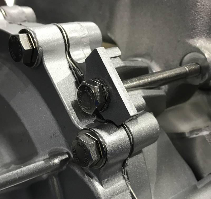 Butler Performance - Pontiac Timing Cover to Intake Wedge Spacer Kit BPI-WP10