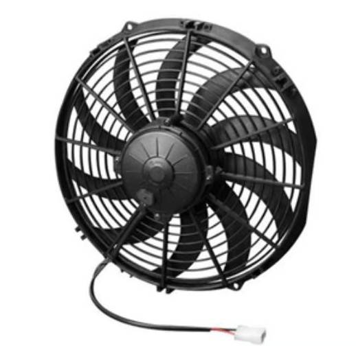 Spal Automotive Cooling - Spal 12.00" Inch Electric Fan Puller Style High Performance 1451 CFM 10 Curved Style blades