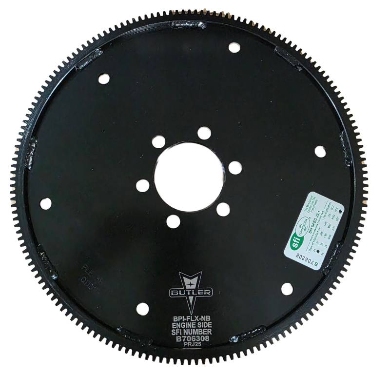 Butler Performance - BP Series SFI Approved Flexplate, Black, 2.75" center-  Internally (Nuetral) Balanced