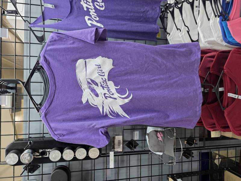 Pontiac Girl - Pontiac Girl Crew Neck T-Shirt, Purple