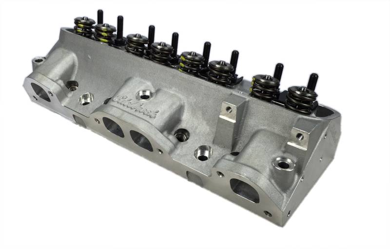 Butler Performance - Butler Performance Round Port CNC Machined Aluminum Pontiac Cylinder Heads, 72 or 87cc, 310 to 340cfm (Pair)