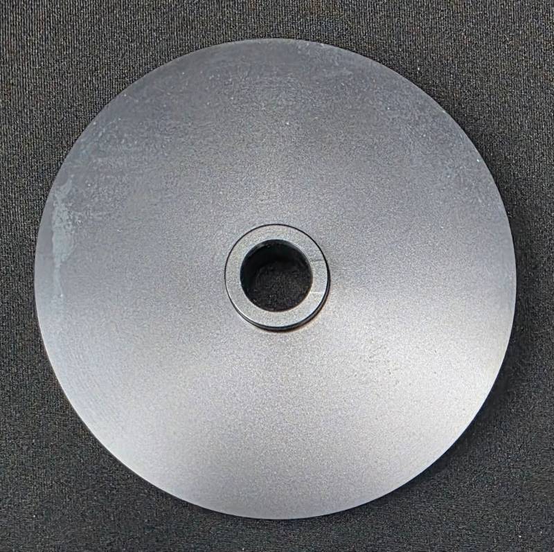 Ram Air Restorations - Pontiac Press Fit Power Steering Pulley-1975-79-Black Anodized