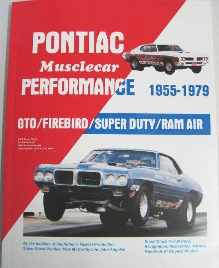 Butler Performance - Pontiac Musclecar Performance Book by Pete McCarthy- No longer being produced. Last ones available