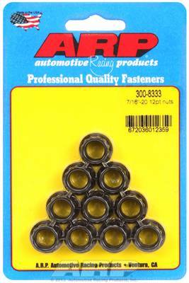 ARP - ARP 7/16-20 12pt, Nut Kit ARP-300-8333