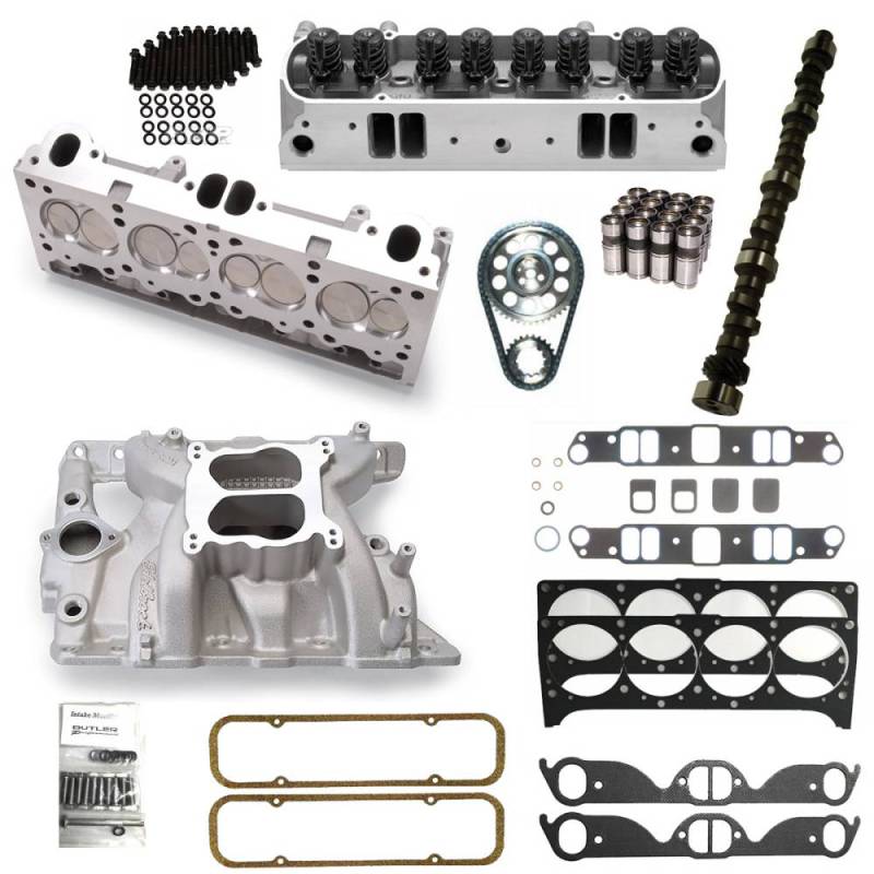 Butler Performance - Butler Edelbrock D-Port, 87cc, Hyd. FT. Top End Package