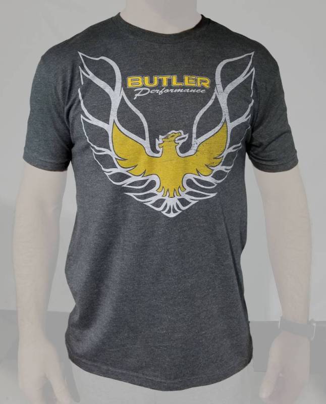 Butler Performance - Pontiac Trans Am T-Shirt, Grey, Small-4XL BPI-TS-BP1615