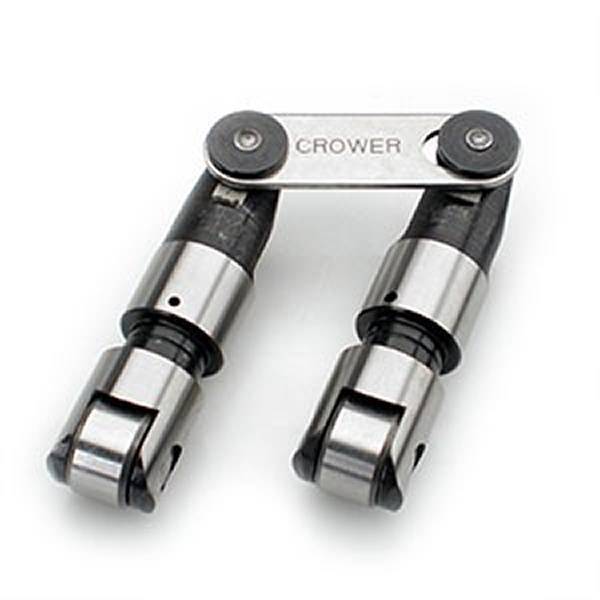 Crower - Pontiac .842" ENDURAMAX  .180" Intake Offset Roller Lifters w/ NEEDLELESS Bearing/Bushed (Set) CRO-66295E-16