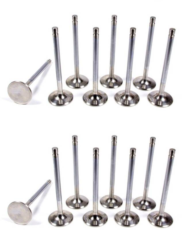 Ferrea Racing - Ferrea High Performance Stainless Steel Performance Valve Kit 1.77 x 5.110 45deg / 2.11 x 5.095 30deg, #670,16,62,13,12,48, 61 Heads