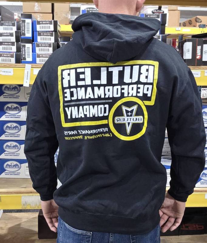 Butler Performance - Butler Company Black Hoodie, Small-4XL Butler Company Hoodie