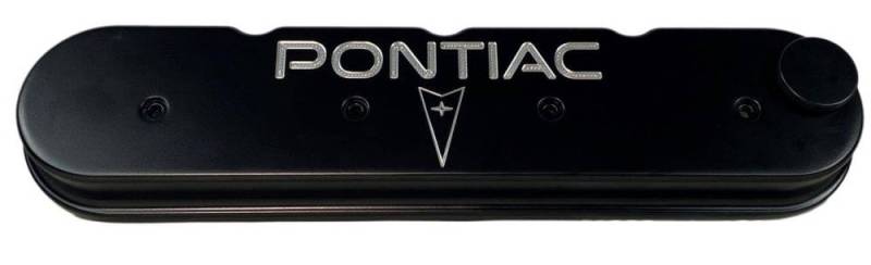 Butler Performance - Butler Performance S-Series CNC Engraved Late Model Pontiac/LS Aluminum Valve Covers, Choose Your Logo (Set)