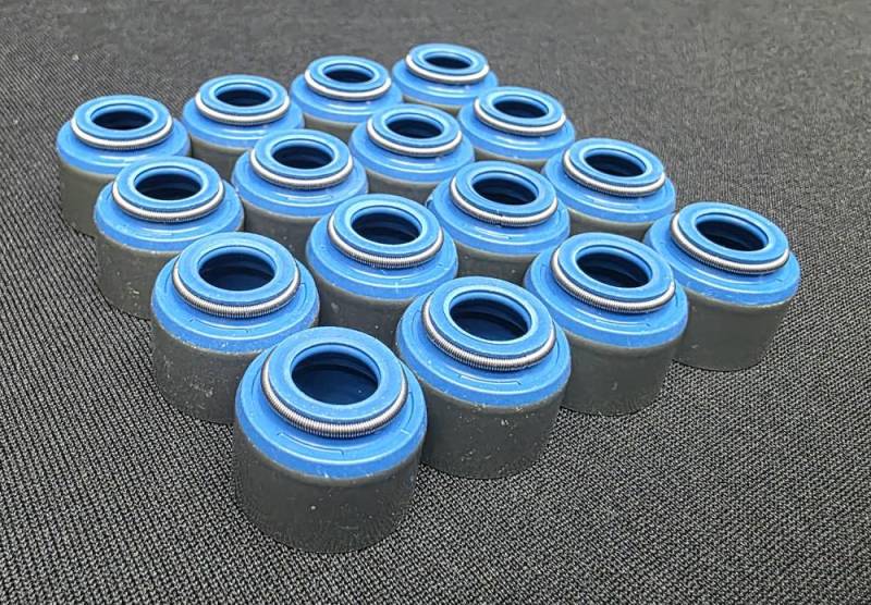 Butler Performance - Butler .530"x 11/32" Viton Valve Stem Seals- (.670" OD) Set of 16