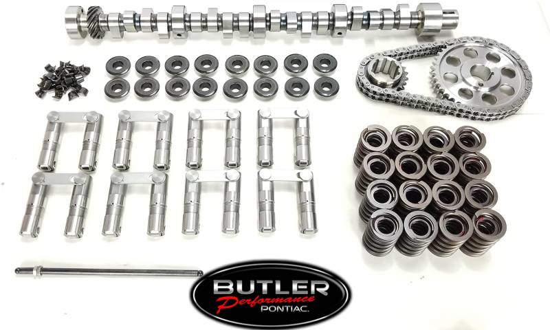 Butler Performance - Butler/Comp SP Billet Hydraulic Roller Cam Master Kit (HR) — 270/276° Adv / 218/224° @.050" / .495/.503" Lift / 112 LSA