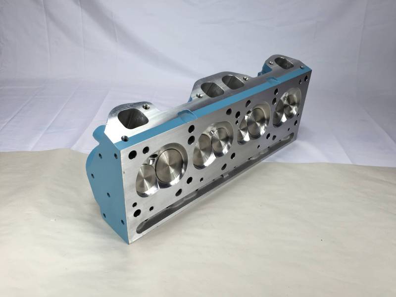 Butler Performance - Butler Built Round Aluminum Cylinder Heads w/ Edelbrock Castings, Made in the USA (Pair)