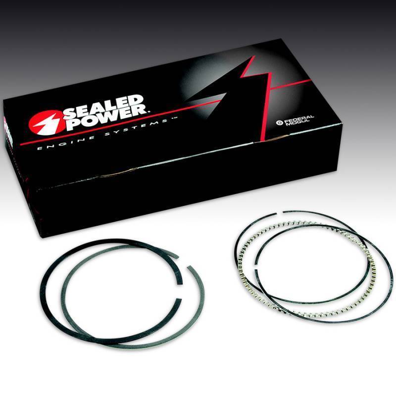 Sealed Power - Sealed Power Ring Set, Pontiac 350, .040" Over (3.915") SPR-E245K-040