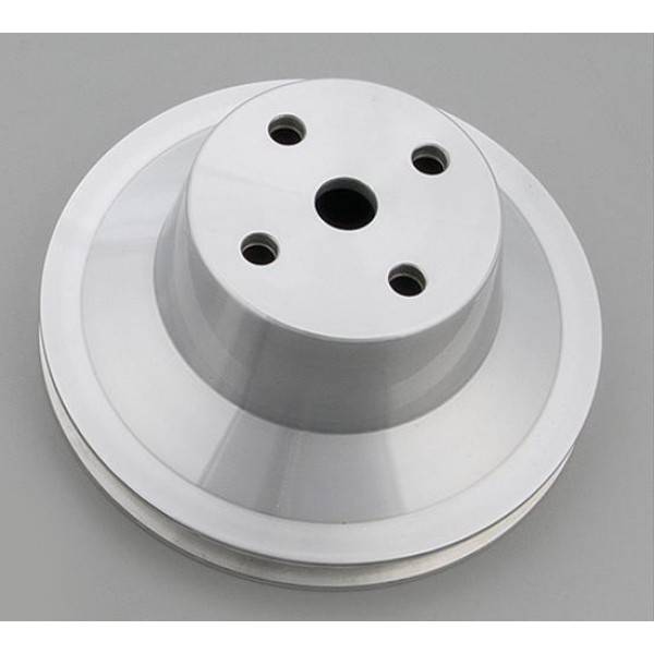 March Performance - March Pontiac (71-79) 1 Groove Water Pump Pulley - 13012 Black (MAR-13012-08)