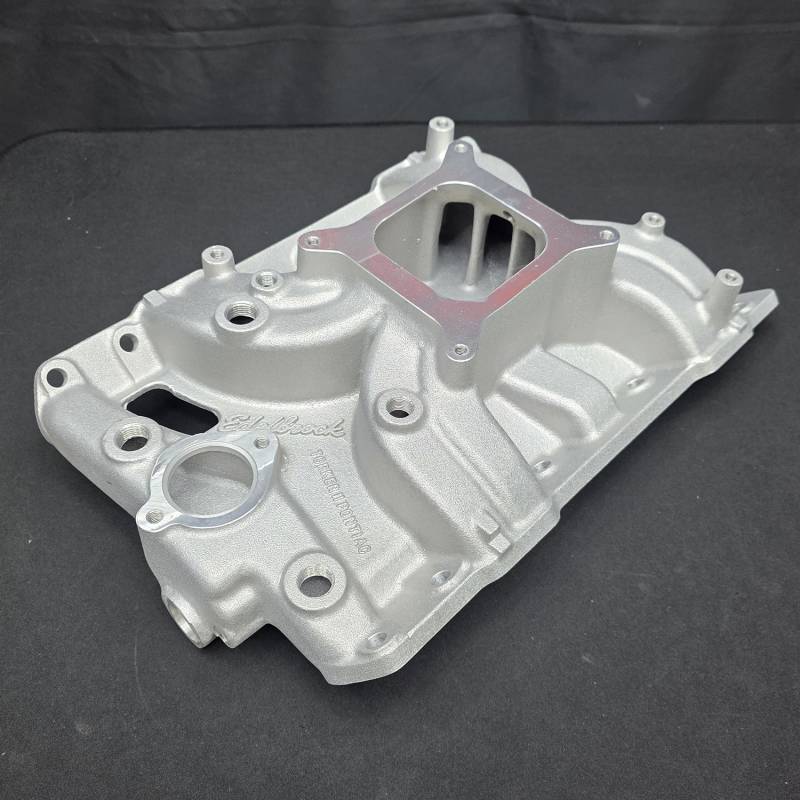 Edelbrock - Edelbrock Torker II Pontiac Intake Manifold - CNC Port Matched to Out-of-Box Edelbrock Heads EDL-5056-PM-OOB