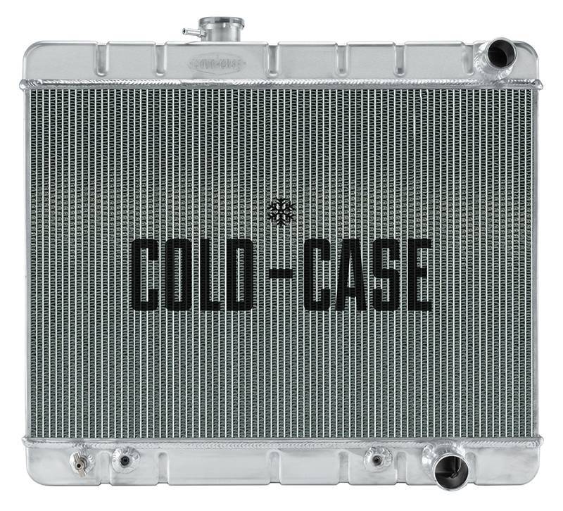 Cold Case - Cold Case 65 Pontiac GTO Tempest LeMans Aluminum Radiator, Fits cars equipped with factory Non AC radiatorssupports only (AT) CCR-GPG20
