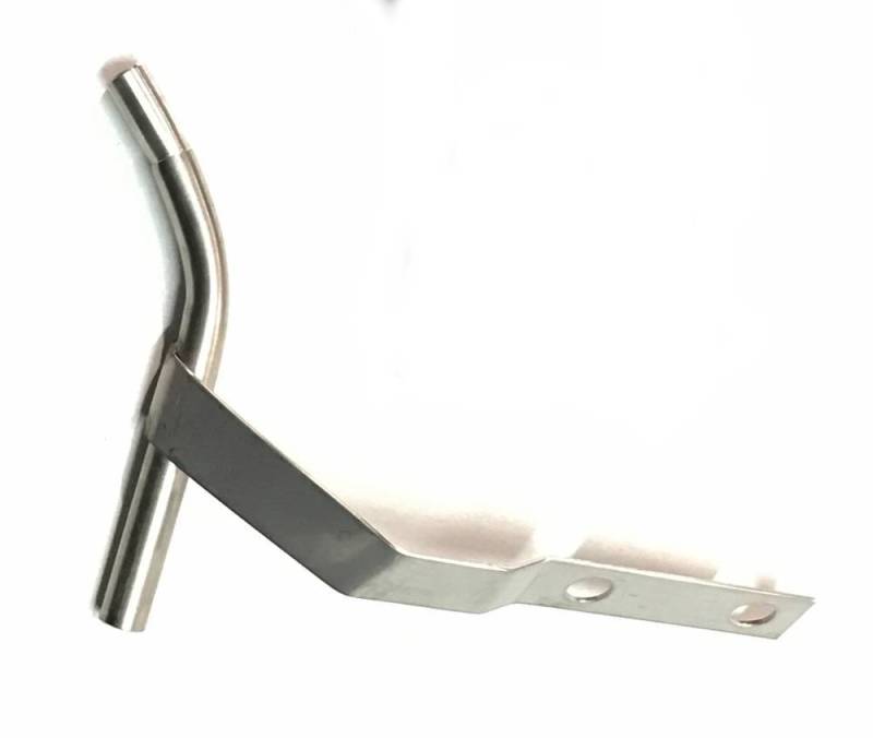 Butler Performance - Pontiac 1966-79 Lower Dipstick Tube w/Bracket for Use with No Windage Tray AAU-N302