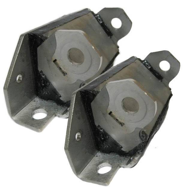 Butler Performance - Butler Performance Pontiac Polyurethane/Stainless Steel Engine Mount, 64-72 A-Body, GTO, LeMans, Tempest Set BPI-2255-6P (Set)