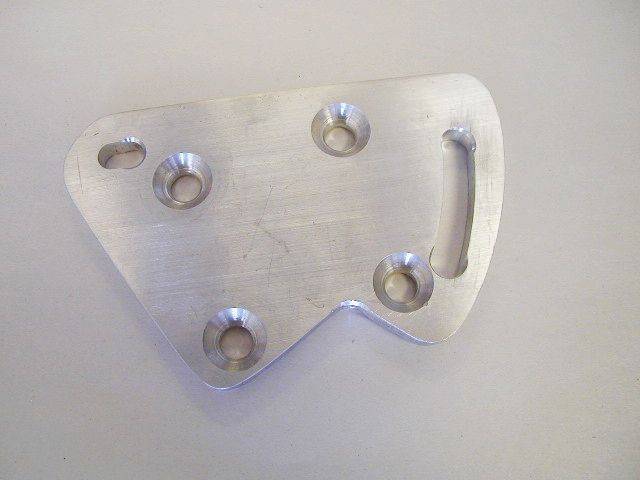 Moroso - Moroso Pontiac Vacuum Pump Bracket BPI-MOR-BKT