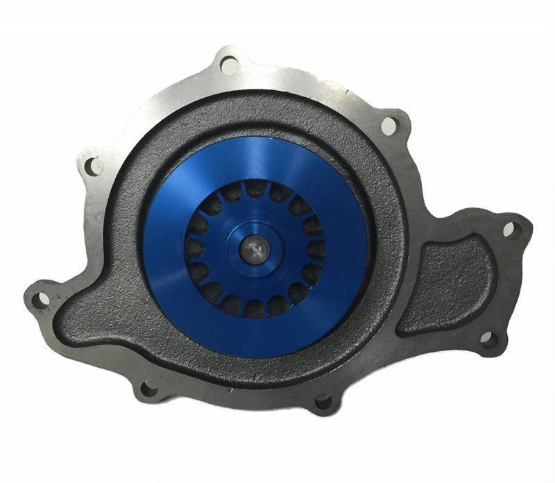 Flowkooler - Flowkooler Pontiac 8-Bolt 1964-68 Hi Volume  Cast Iron Water Pump w/ Billet Aluminum Impeller BRW-1622