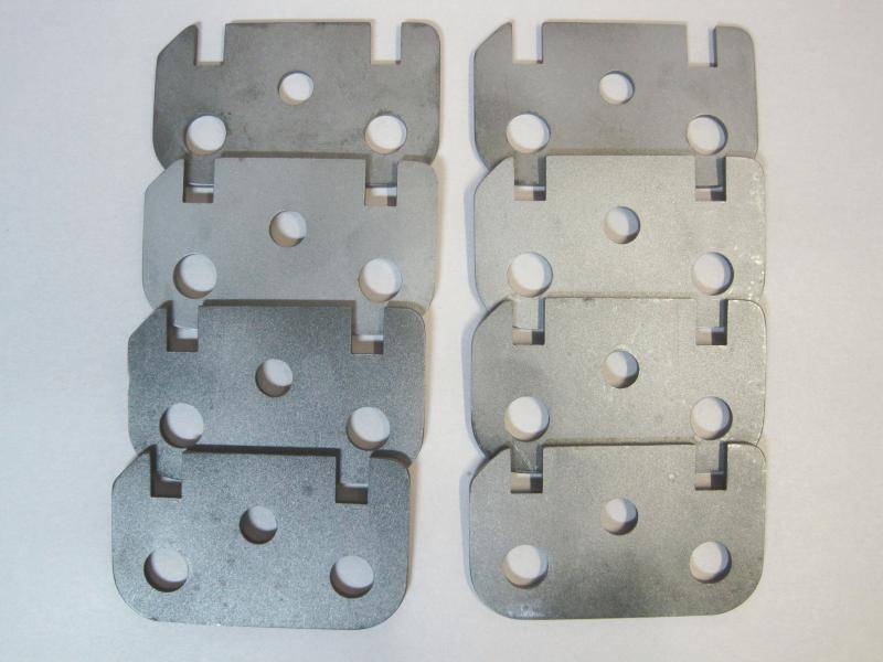 Butler Performance - Fabcraft 1962-63 Pontiac Super Duty, Guide Plates, Fits #980 & #127 SD Heads, Set/8 FMW-EN60100A