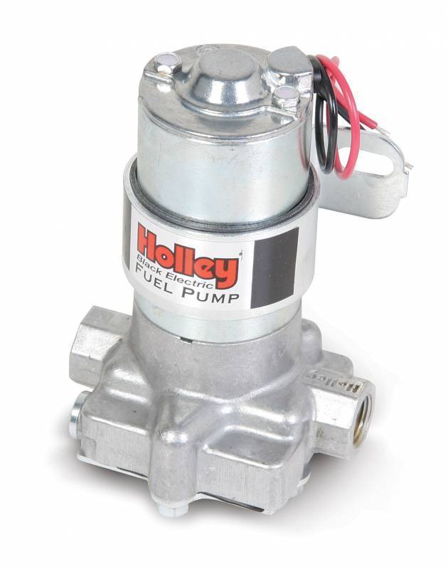 Holley - Holley 140gph Black Electric Fuel Pump, Carbureted  HLY-12-815
