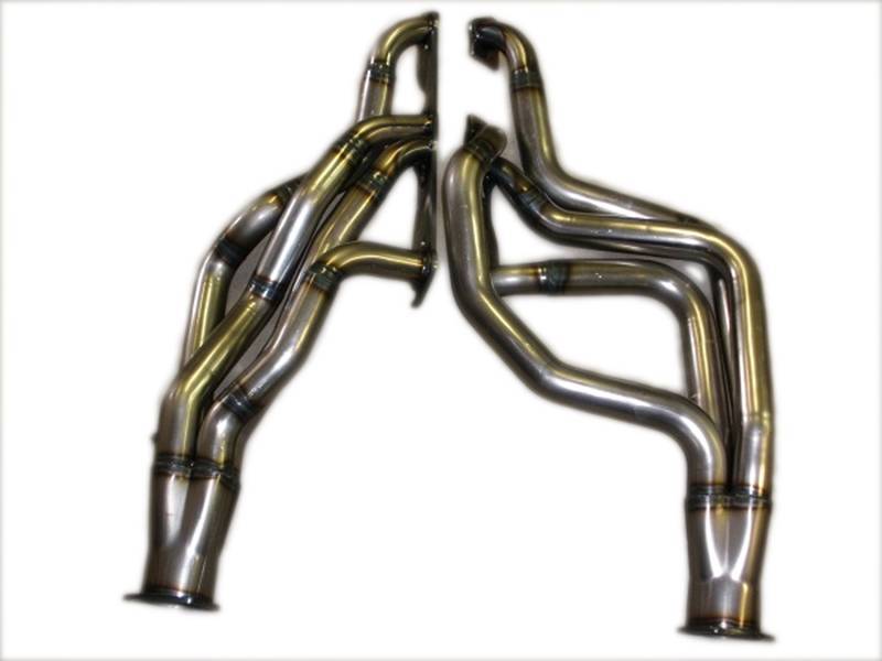 Mad Dog Headers - Mad Dog D-Port Headers 1 3/4" X 2" Primaries, 3 1/2 Collectors, 1978-87 G-Body LeMans, Gran Prix, Grand AM  (AT Trans) /no coating MDH-MD9172D