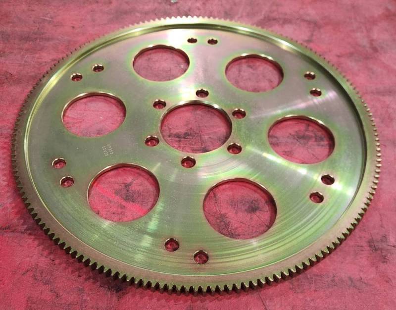 Meziere Enterprises - Meziere Pontiac Neutral (Internal) Balanced 66-Tooth True Billet Flexplate, - SFI 29.2