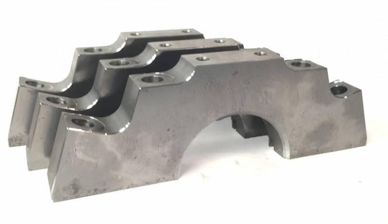 Pro-Gram Engineering Pontiac Parts - Program Engineering Pontiac 350-389-400 Center Main Caps Billet Steel Main Caps, Splayed Outer Bolts PRO-P400C4A