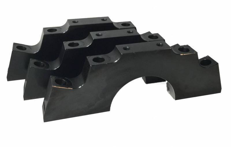 Pro-Gram Engineering Pontiac Parts - Program Engineering Pontiac 421-428-455 Center Main Caps Billet Steel Main Caps, Splayed Outer Bolts PRO-455C4A-KIT