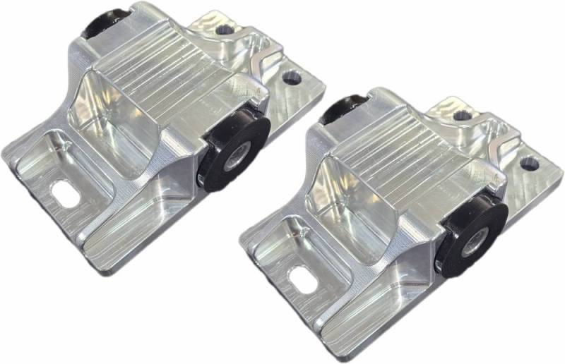 Butler Performance - Butler 75-81 F-body (Firebird/TA) Billet CNC Polyurethane Performance Engine Frame Mount, Set/2