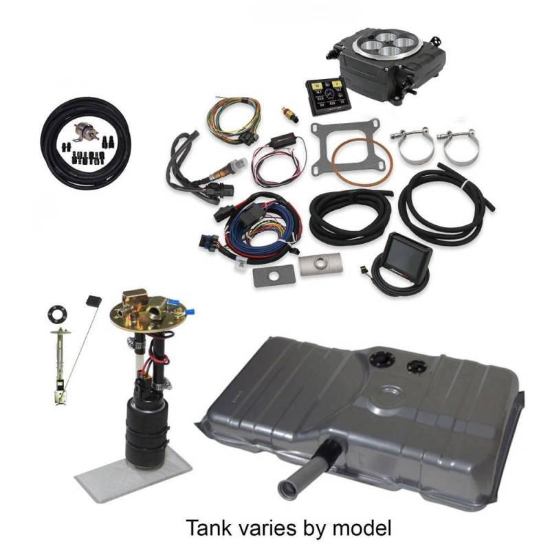 Butler Performance - Butler Performance Complete EFI Solution Kit w/ HOLLEY SNIPER 2, EFI Ready Fuel Tank w/Complete In-Tank Fuel System