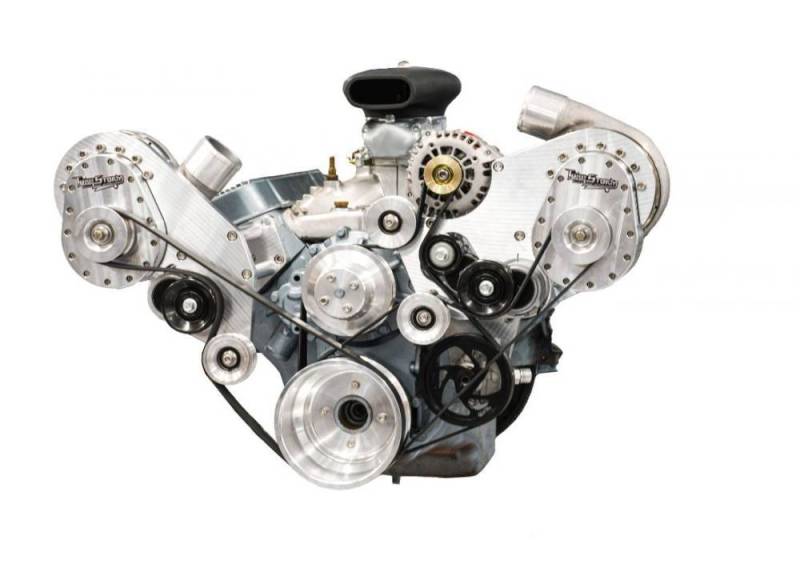 TorqStorm - Torqstorm Pontiac V8 Twin Supercharger Kit NON AC