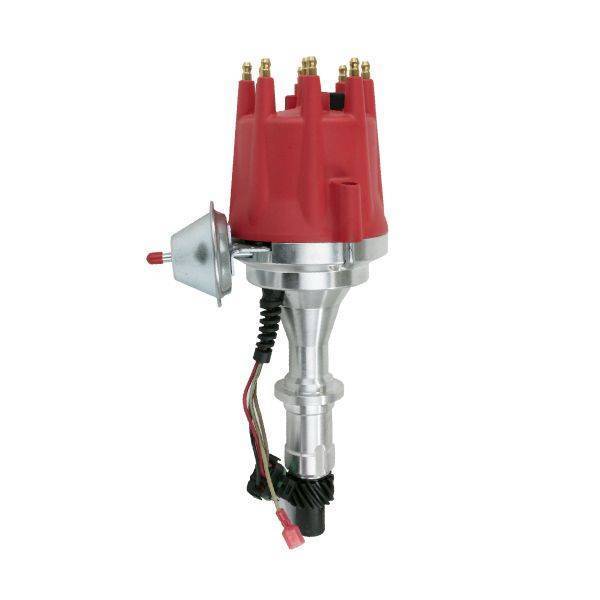 Butler Performance - TSP Pontiac 301-455 (except SD) Ready To Run Street Pro Billet Dist, RED
