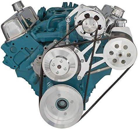 CVF - CVF Pontiac Power Steering and Alternator Bracket Kit for V-Belts
