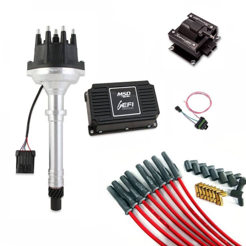 Holley - Complete Holley Dual Sync EFI Ready Ignition Kit for Pontiac