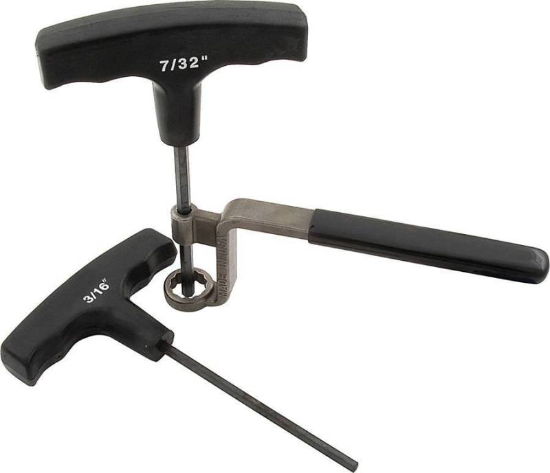 Butler Performance - Valve Lash Wrench, 5/8 in Wrench, 3/16 and 7/32 in Allen, Insulated Handles, Steel, Polylock Assemblies, Kit