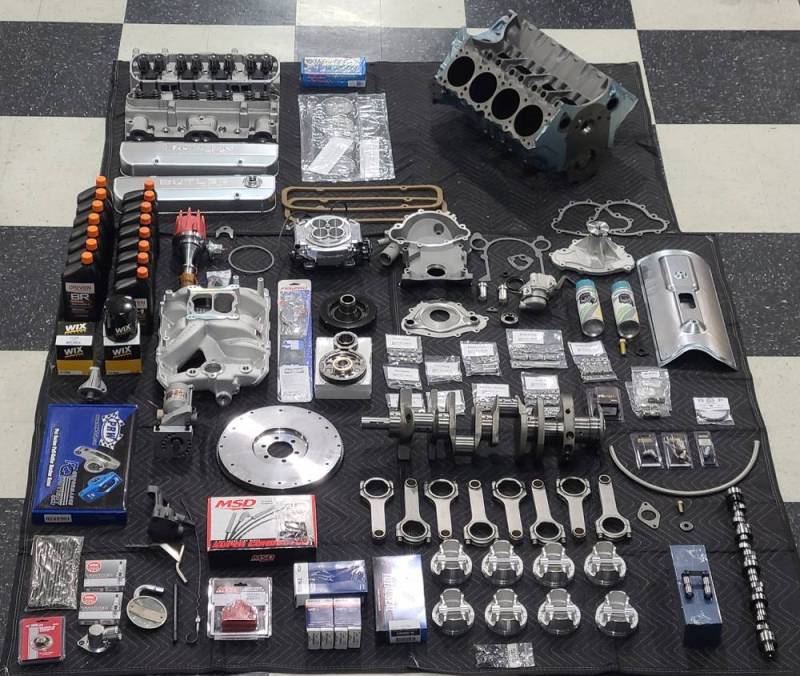 Butler Performance - Crate Engine Builder Kit by Butler, 450-550hp, 4.500 Str, 487-501 cu. in. Ready to Assemble