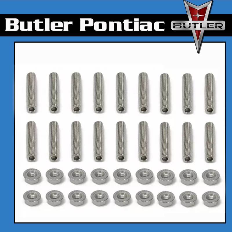 Butler Performance - Butler Performance Oil Pan Stud Kit, 34pc