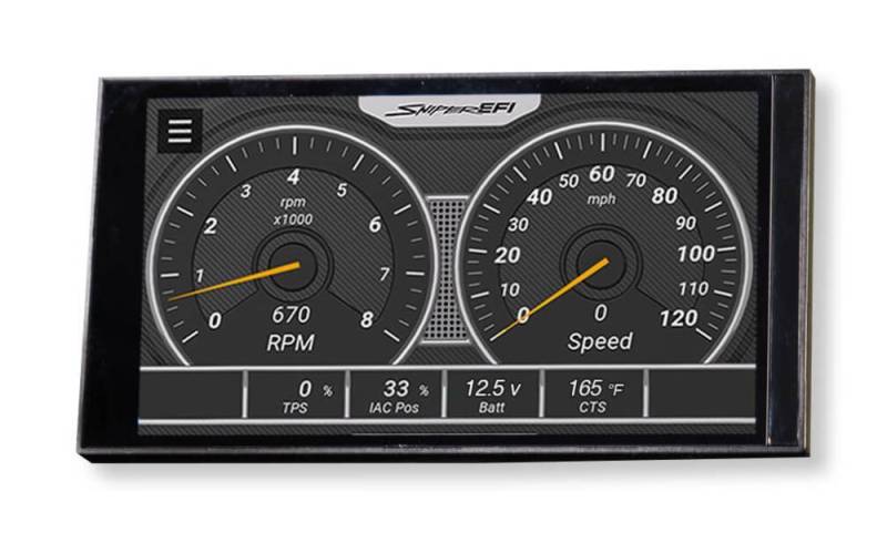 Holley - Sniper EFI 5" Dash with GPS Speedometer
