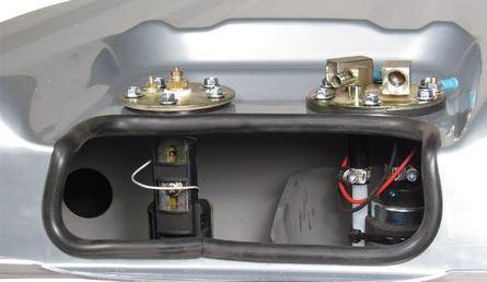 1971-1972 Pontiac GTO and Lemans Fuel Injection Notched Corner Gas