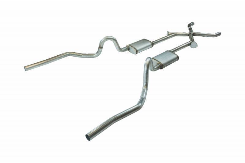 Pypes Exhaust - Pypes 70-71 GTO w/Xchange NO MUFF (PYP-SGA16)