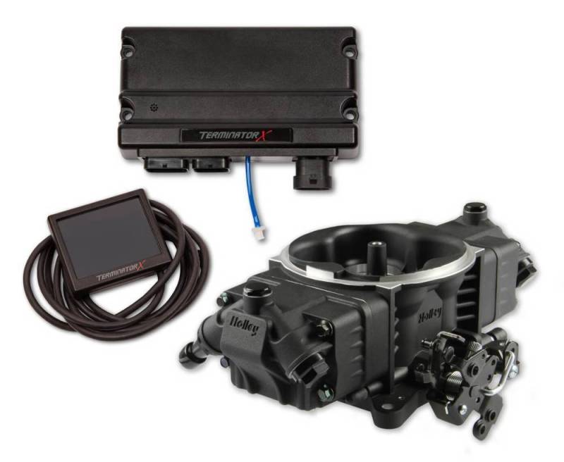 Holley - Holley 650 Terminator X Stealth EFI System, Black