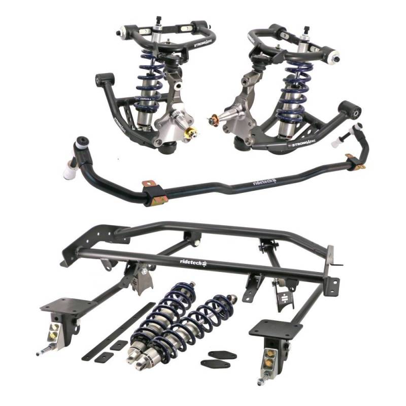 RideTech - Ridetech Complete Coil-Over System, Pin Spindle, for 1967-1969 Firebird 1st Gen F-Body, HQ Adjustable Shock