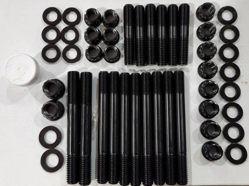 Butler Performance - Butler Pontiac TorqueMaster 4-Bolt Main Stud Kit, Upgraded 220 ksi OPT-194-5601-220k