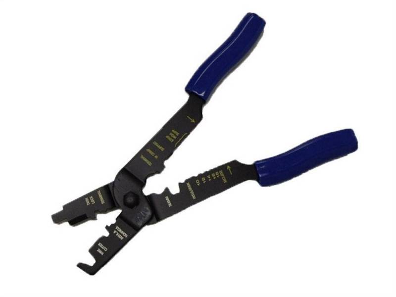 Butler Performance - Wire Crimping Tool, Steel Frame, Insulated Handles, 7-8 mm Spark Plug Wires, Each